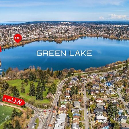 סיאטל Green Lake 1St Line Home A With Central Air Conditioners מראה חיצוני תמונה